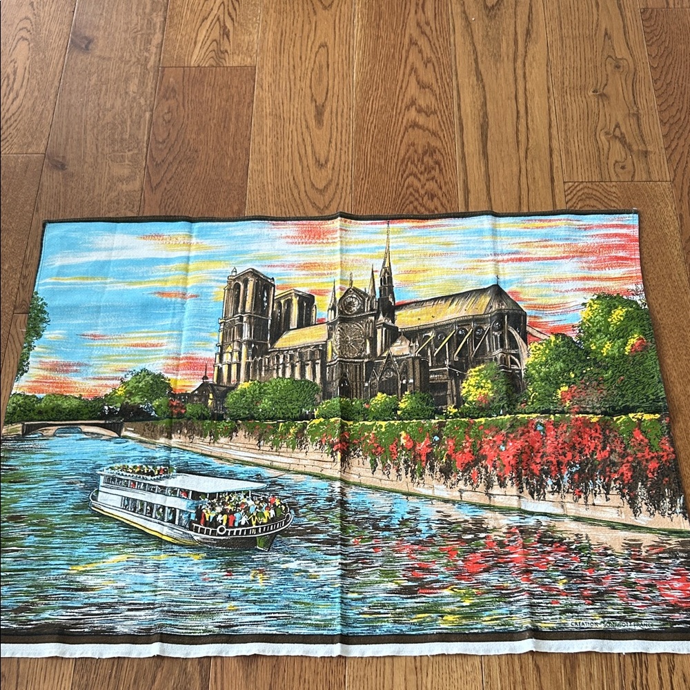 France French Tea Towel MCM